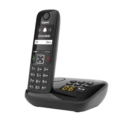 Schnurloses Telefon Gigaset AS690A mit Anrufbeantworter