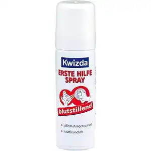 Blutstiller DR D LOHMANN PH.& MED. KWIZDA Erste Hilfe Spray