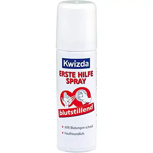 Blutstiller DR D LOHMANN PH.& MED. KWIZDA Erste Hilfe Spray