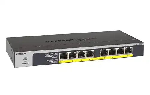 Netgear-Switch Netgear GS108LP PoE Switch 8 Port Gigabit