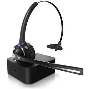 Csl-Headset CSL-Computer, Bluetooth 4.1 Headset mit Ladestation