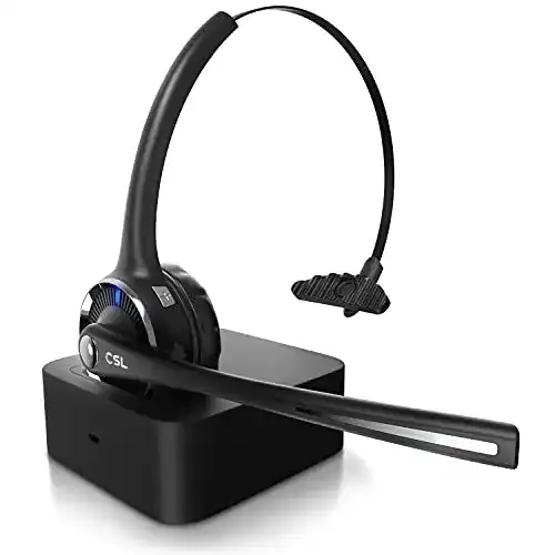 Csl-Headset CSL-Computer, Bluetooth 4.1 Headset mit Ladestation