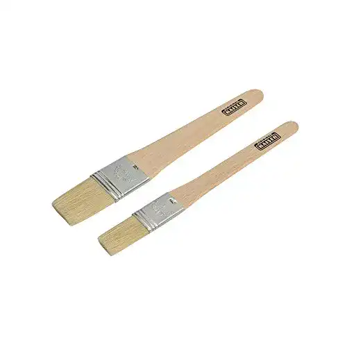 Backpinsel KAISER Classic-Set 2-teilig, flexible Naturborsten