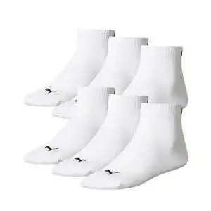 Puma-Socken PUMA 6 Paar Quarter Socken Kurz Socken