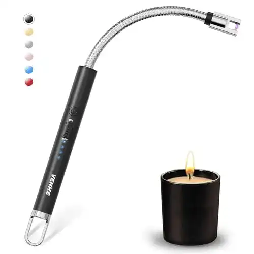 Lichtbogen-Stabfeuerzeug VEHHE Lichtbogen, LED-Display
