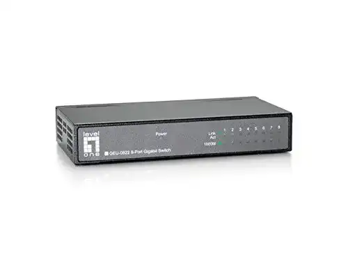 Levelone-Switch LevelOne Level One GEU-0822 Netzwerk-Hub