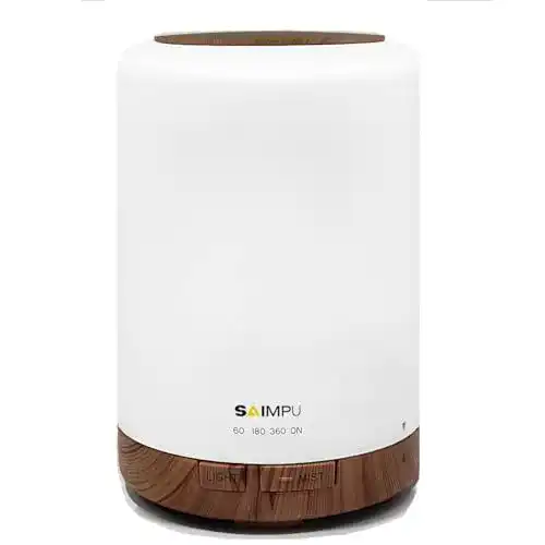 Mini-Luftbefeuchter SAIMPU Aroma Diffuser, 300ML Leise