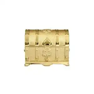 Schatztruhe Feyarl Retro Schatzruhe Gold Schmuckkästchen
