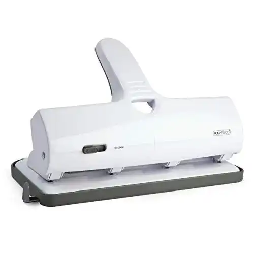 Locher RAPESCO 1324 ALU 40 4-fach-Kraft, 40 Blatt Stanzkapazität