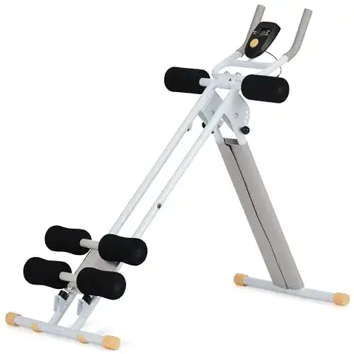 Bauchtrainer SportPlus , klappbarer Bauchmuskeltrainer