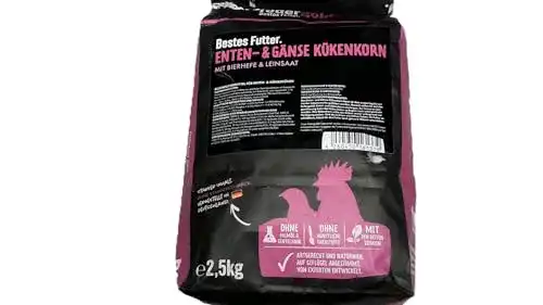 Entenfutter DuckGold Enten- und Gänse Kükenkorn 2,5kg