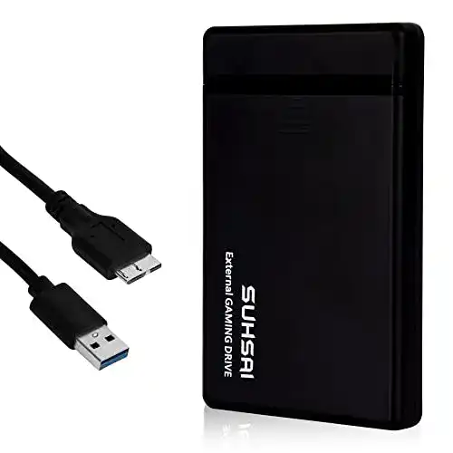 Externe Festplatte Gaming SUHSAI Externe Gaming-Festplatte