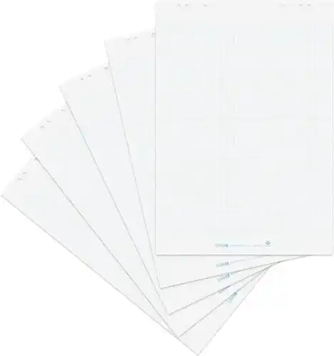 Flipchartpapier Landré Landre recycling Flipchart-Papier, kariert