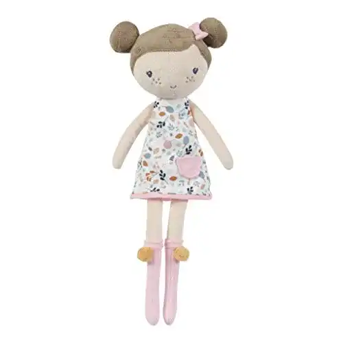 Puppen Little Dutch 4522 Stoff Kuschelpuppe Rosa – 50 cm