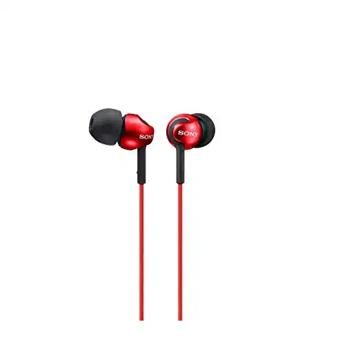 Die beste Sony-Kopfhörer Sony MDR-EX110LPR geschlossene In Ear 2026 Test Bestseller Sony-Kopfhörer Sony MDR-EX110LPR geschlossene In Ear