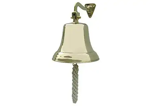 Schiffsglocke Sea-Club Messing – Ø 175 mm