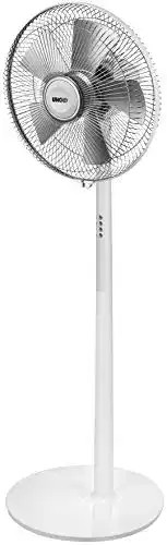 Standventilator Unold 86820 White Silverline, 50 W, silber/weiß