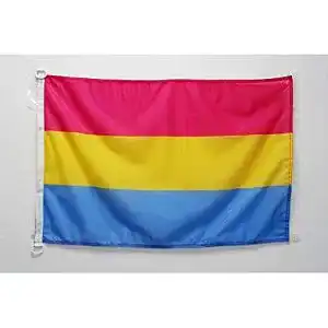 Pan-Flagge AZ FLAG BOOTFLAGGE PANSEXUALITÄT 45x30cm