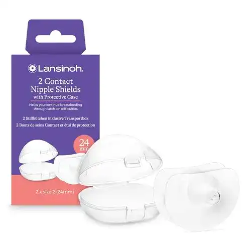 Die beste Stillhütchen Lansinoh 70173 24 mm, Größe 2, 2 Stück 2026 Test Bestseller Stillhütchen Lansinoh 70173 24 mm, Größe 2, 2 Stück