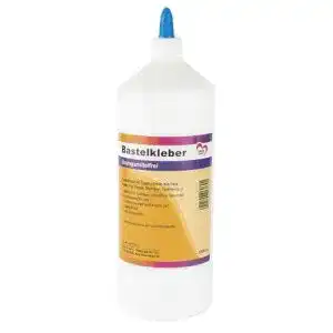 Bastelkleber Ideen mit Herz, 1000ml, flüssig, auf Wasserbasis