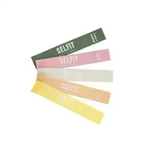 Booty-Band selfit Widerstandsbänder 5er Set, Naturlatex