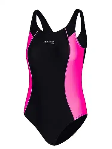 Badeanzug Mädchen Aqua Speed Sport Badeanzug Einteiler