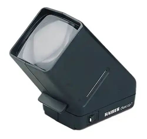 Diabetrachter Kaiser Fototechnik 2003 diascop 1, Batteriebetrieb