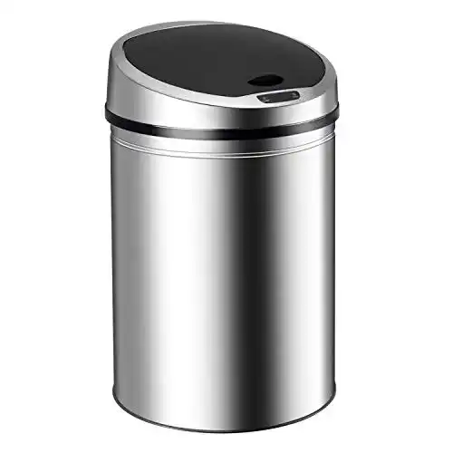 Mülleimer mit Sensor Ribelli Edelstahl Mülleimer, 30 Liter