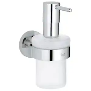 Seifenspender Grohe Essentials BADACCESSOIRES mit Halter