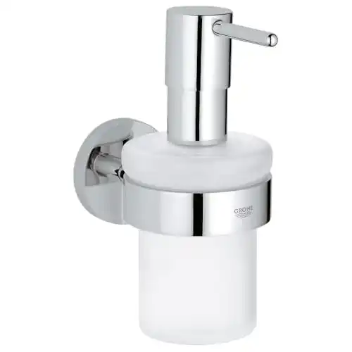 Seifenspender Grohe Essentials BADACCESSOIRES mit Halter