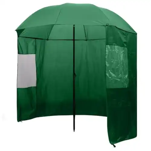 Angelschirm vidaXL 300x240cm Anglerschirm Regenschirm Schirmzelt Seitenwand
