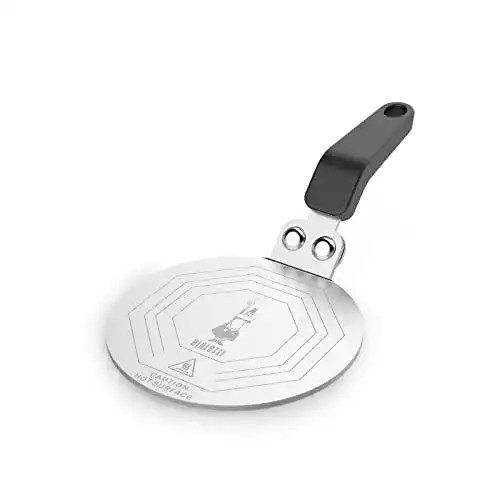 Induktion-Adapterplatte Bialetti Moka, Stahl, 13 cm