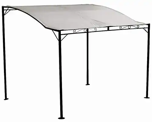Terrassenüberdachung ALEOS. AS-S Wand Anbau 3 x 2,5 Meter