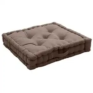 Sitzkissen Enjoy Home Großes Thai 50 x 50 x 10 cm, Nerz