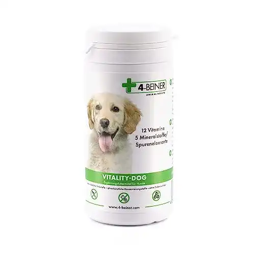 Die beste Hunde-Vitamine 4-BEINER ANIMAL HEALTH Vitality-Dog, 100 Tabl. 2026 Test Bestseller Hunde-Vitamine 4-BEINER ANIMAL HEALTH Vitality-Dog, 100 Tabl.