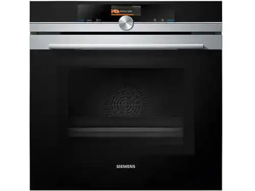 Backofen mit Mikrowelle Siemens HM636GNS1 iQ700 Einbau