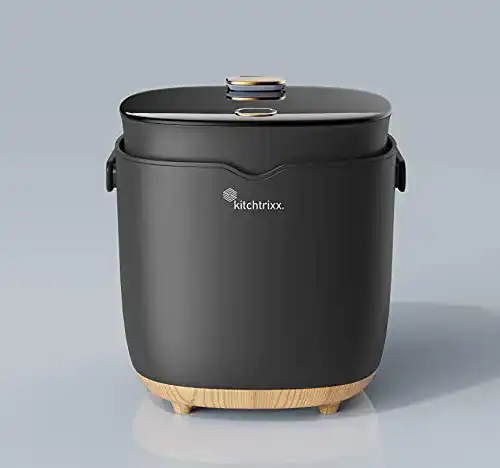 Digitaler Reiskocher Kitchtrixx Low Sugar Rice Cooker, 2 L, Timer