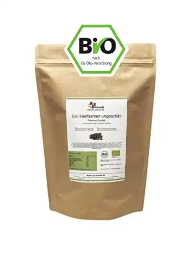 Die beste Hanfsamen ungeschält my-mosaik Bio (1000g), nährstoffreich 2026 Test Bestseller Hanfsamen ungeschält my-mosaik Bio (1000g), nährstoffreich