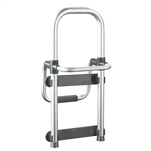 Badewannen-Einstiegshilfe WENKO Secura Silber – verstellbar