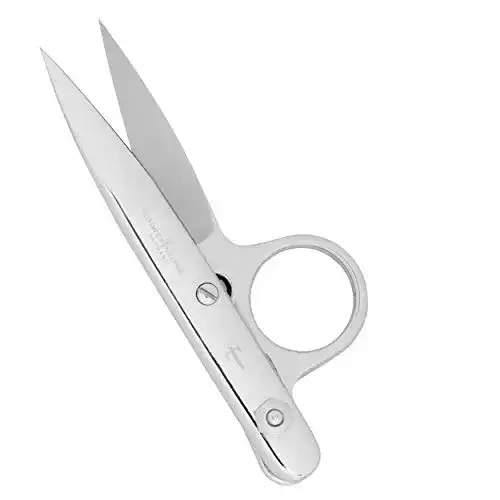 Fadenschere Schwertkrone Einringschere Stickschere (Gebogen)