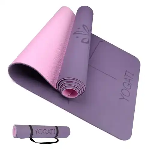 Yogamatte TPE YOGATI Yogamatte rutschfest Schadstofffrei