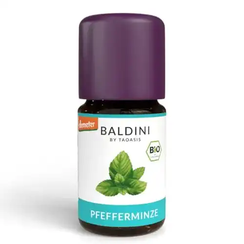 Pfefferminzöl Baldini – BIO, 100% naturrein, Bio Aroma, 5 ml