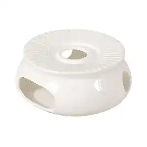 Stövchen Buchensee Porzellan Ø 14,5cm. Eleganter Teewärmer