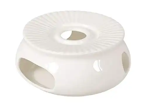 Stövchen Buchensee Porzellan Ø 14,5cm. Eleganter Teewärmer