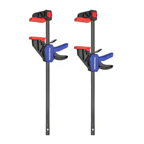 Einhandzwinge WORKPRO n Set 2 Stück Schraubzwingen