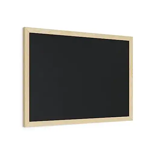 Kreidetafel U Brands , 43,2 x 58,1 cm, Eichenrahmen