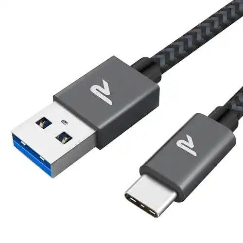 USB-C-Schnellladekabel RAMPOW USB C Kabel, iPhone 15