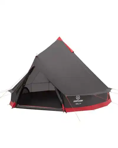 6-Personen-Zelt JUSTCAMP Bell 6 Tipi Zelt für Gruppen, Familien