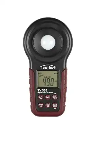 Luxmeter Testboy TV 335 digitales LED- bis 400.000 LUX, LED