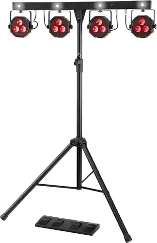 Lichtanlage Showlite LB-4390 LED Licht Komplettanlage RGB